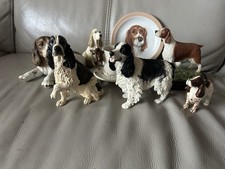 Springer Spaniel Ornaments Plate And Cup Collection