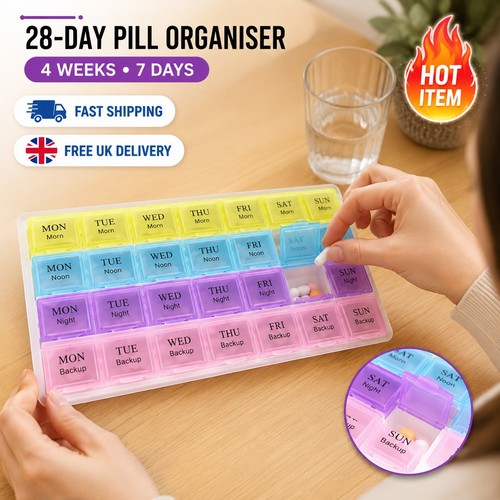Compartment weekly pill - 28,