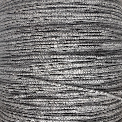 Waxed cotton cord 1mm 10m - waxed,