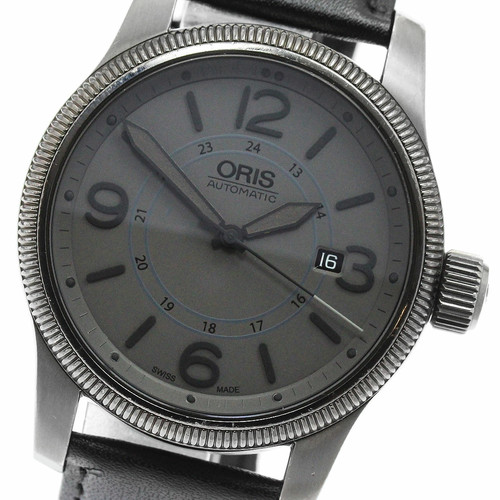 Oris big crown - 7629-42, gray