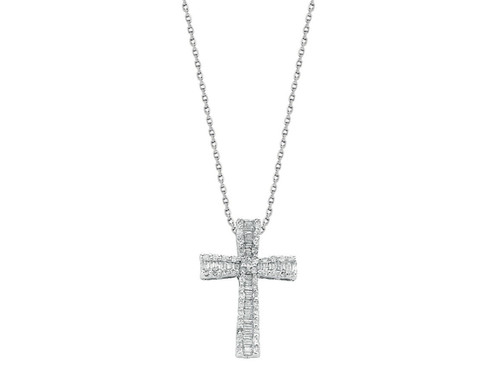 9ct white gold 50ct - white, 0.50ct