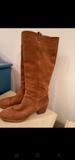 Ugg Clog Boots In tan / chestnut Suede. UK Size 9