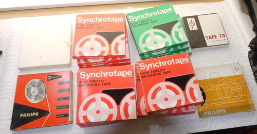 Lot vintage synchrotape - lot, of