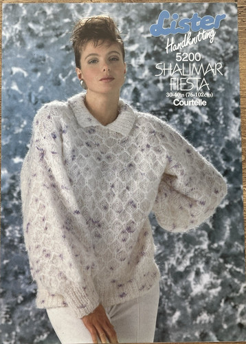 Ladies diamond textured jumper