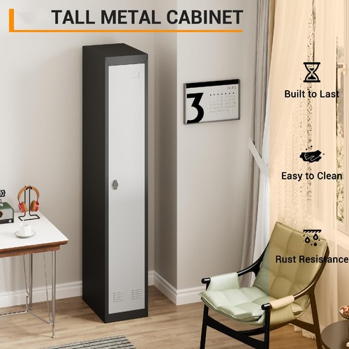 Metal locker tall steel - metal,