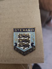 1953 Fa Cup Final Steward Badge Football Badge FA Cup Final Memorabilia Vintage