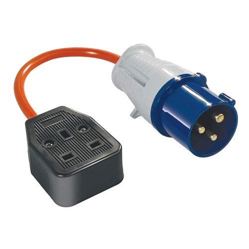 Fly lead 16a plug 13a - to,