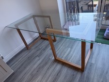 Habitat Glass Dining Table