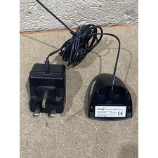 BT Freestyle 2500 Digital Cordless Telephone Charging Base Black Grey w/ Adapter