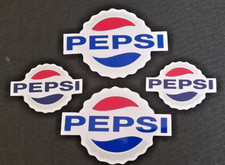 PEPSI cola vinyl graphics x 4