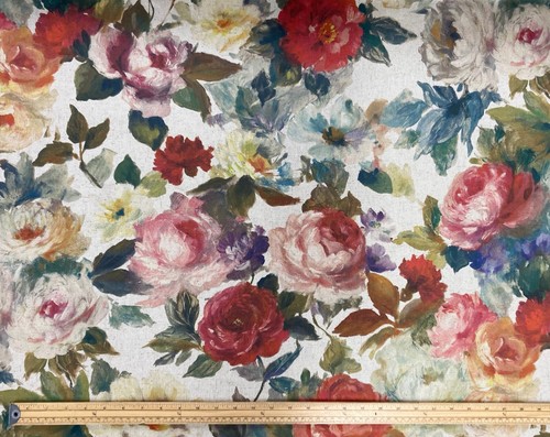 Roses curtain fabric - curtain,