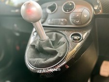 For Abarth 500 Real Carbon Fibre Gear Lever Surround Cover Series 4 500 695