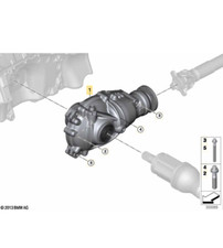 BMW X5 FRONT DIFF FULLY