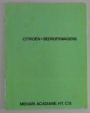 Brochure Citroen Mehari