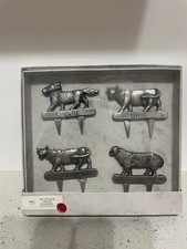 Set four silver tone - four,