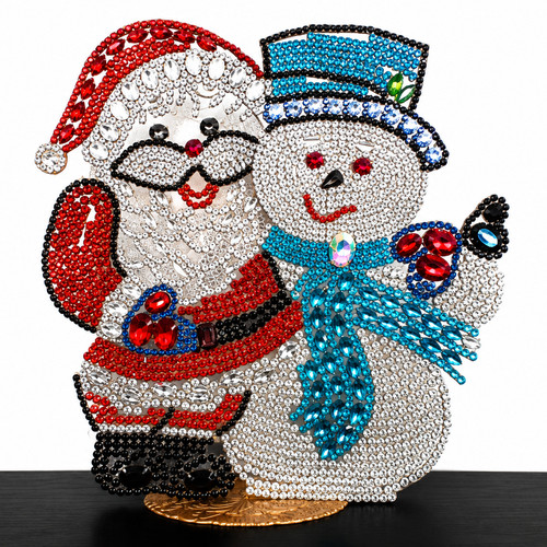 Xll unique rhinestone snowman - xll,