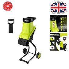 2500W Electric Garden Shredder - Effortless 45mm Branch Mulcher & Wood Chipper