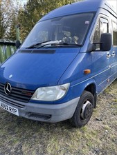 2003 Mercedes 411 cdi Camper Van