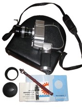 Carena Zoomex 8mm Movie Camera - Schneider Variogon 1 Lens, Case & Instructions