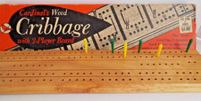 Cribbage Board Game Wood