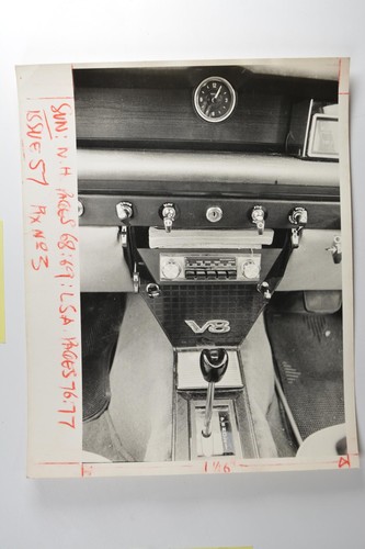 Rover 3500 car interior - v8,