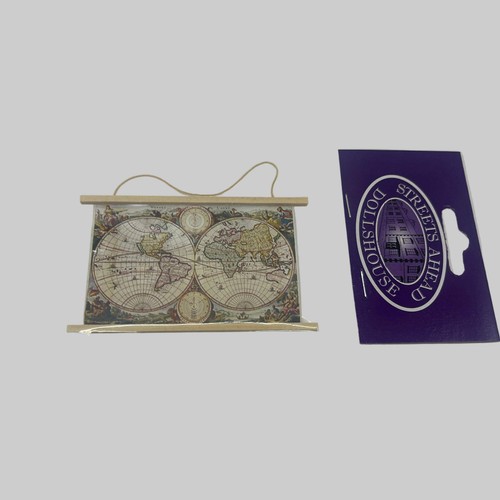 Dolls house old world - world, map