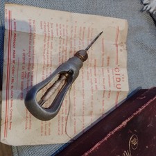 Vintage The CIDU AWL for  Leather Canvas Felt Carpets Etc Wenzel thread