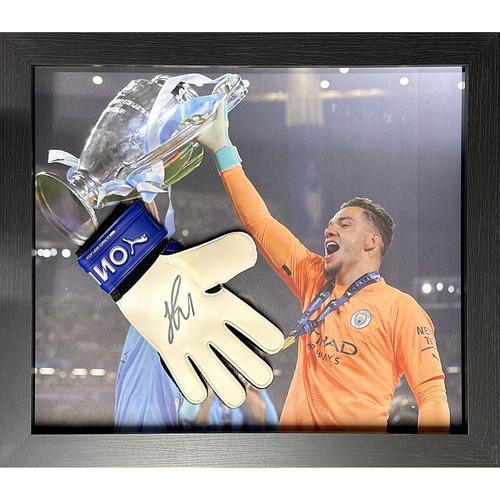 Ederson signed framed - ederson,