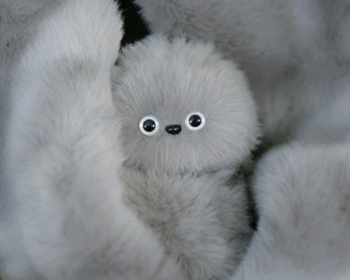 Mirumi furry robot bag charm - mirumi,