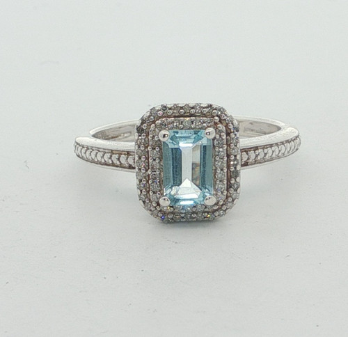 Sterling silver diamond - sterling, and