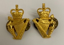 Genuine British Army Ulster Defence Regiment Collar Dogs Royal Military -  New