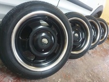 15" wolf race 40th anniversary alloy wheels 4 x 98 ford KA FIAT 500 fiat panda 