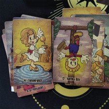 Old School Tarot Deck Vintage UK Fast Ship 10*6cm