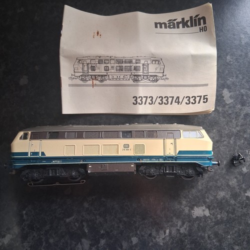 Marklin scale 3374 diesel - marklin, ho