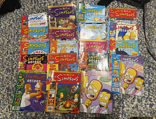 Simpsons comics bongo - simpsons, mixed
