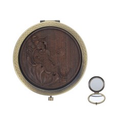 Vintage Mirror Women Portable