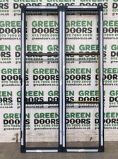 INTERNAL ALUMINIUM FRENCH DOORS HERITAGE CRITTALL GREY TALL THIN NARROW NEW