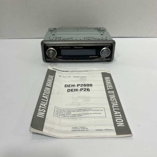 Pioneer deh p2600 car - pioneer, radio