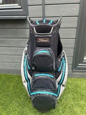 Titleist StaDry Waterproof 14-Way Golf Cart Bag Blue/grey