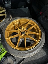 18" O.Z Racing Leggera HLT Alloy Wheel - Gloss Gold 5x100 8J/ET45 