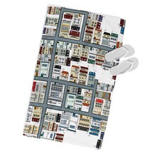 City Road Map Pattern