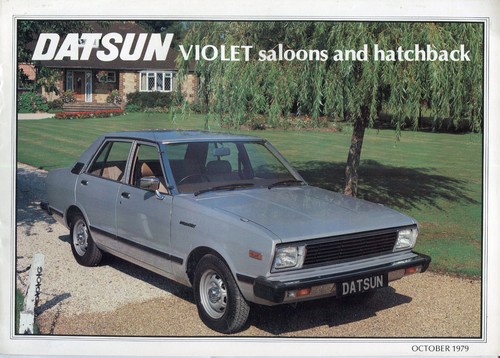 Datsun violet saloons - datsun,