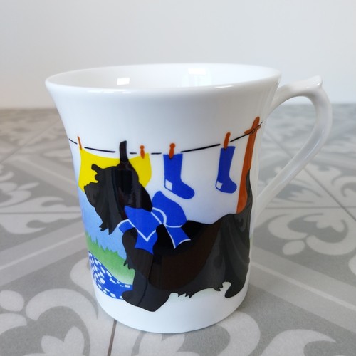 Queens scotties bone china - scotties,