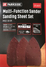Parkside multi sander sanding