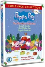 Peppa Pig Triple - The Christmas Collection 3 Disc (Vol 7,9 & 13) DVD (2011)