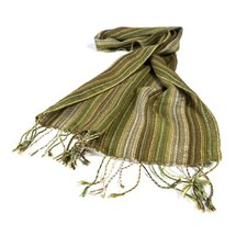 Naturally Dyed Alpaca Wool - 60% Alpaca, 40% Sheep wool - Lightweight Scarf