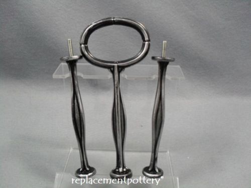 Black silver finish cake - black,