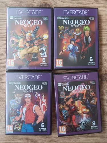Evercade neogeo arcade 2 - neogeo,