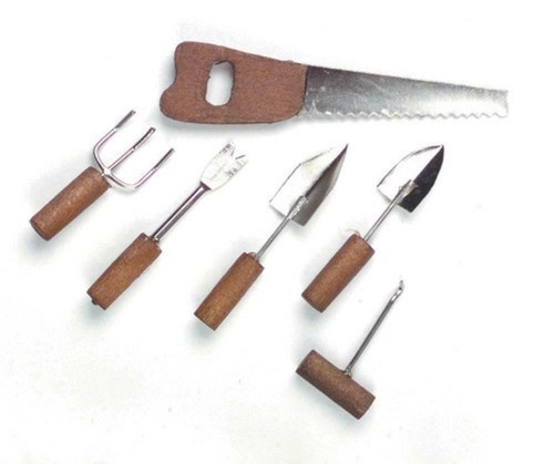 Dolls house garden hand tool - dolls,