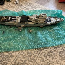 Mega Bloks ProBuilder Battle Group Series  Destroyer (9762) no manual 